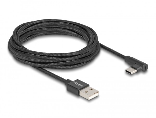 USB-C Kabel Ladekabel gewinkelt 3m f. Garmin Dash Cam Mini 3