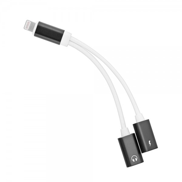 Y AudioAdapter Headset + Laden black f. Apple iPad 4